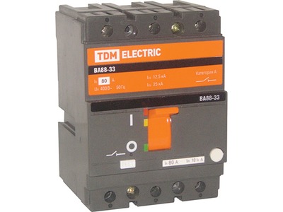 Автоматический выключатель 3п ВА 88-33 125А  35кА(TDM)