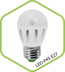 Лампа светодиодная шар Е27 3,5W 4000К standard ASD